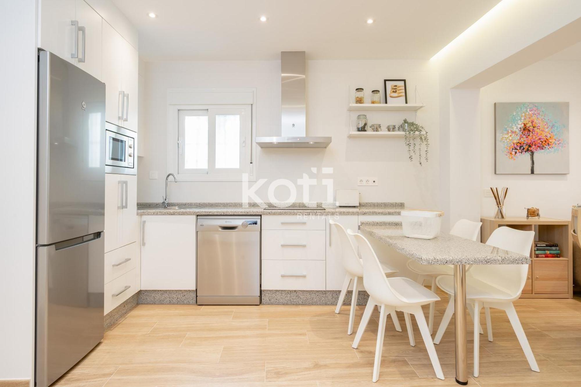 Koti Rentals - Casita Rosario Pino Rooftop Y Bbq 푸엔히롤라 외부 사진
