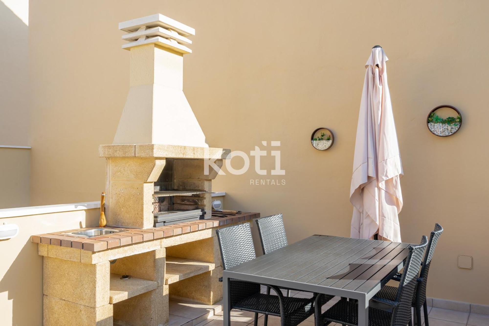 Koti Rentals - Casita Rosario Pino Rooftop Y Bbq 푸엔히롤라 외부 사진